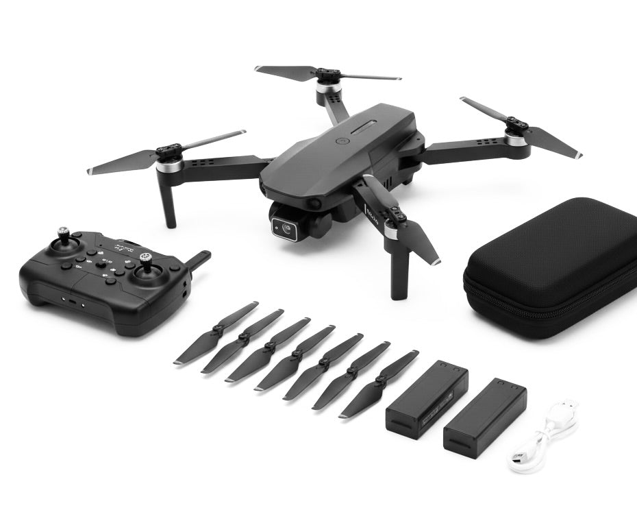 Foldable 4K GPS Drone with Dual Batteries and Carrying Case