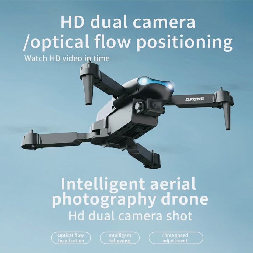 Foldable 4K GPS Drone with Dual Batteries and Carrying Case