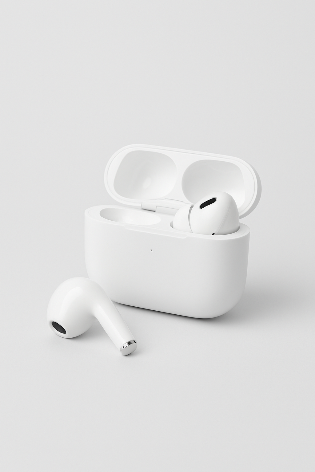 Premium Wireless Earbuds with Charging Case, Type-C Cable & Strap | Bluetooth 5.3, Deep Bass, Noise Cancellation, Long Battery Backup