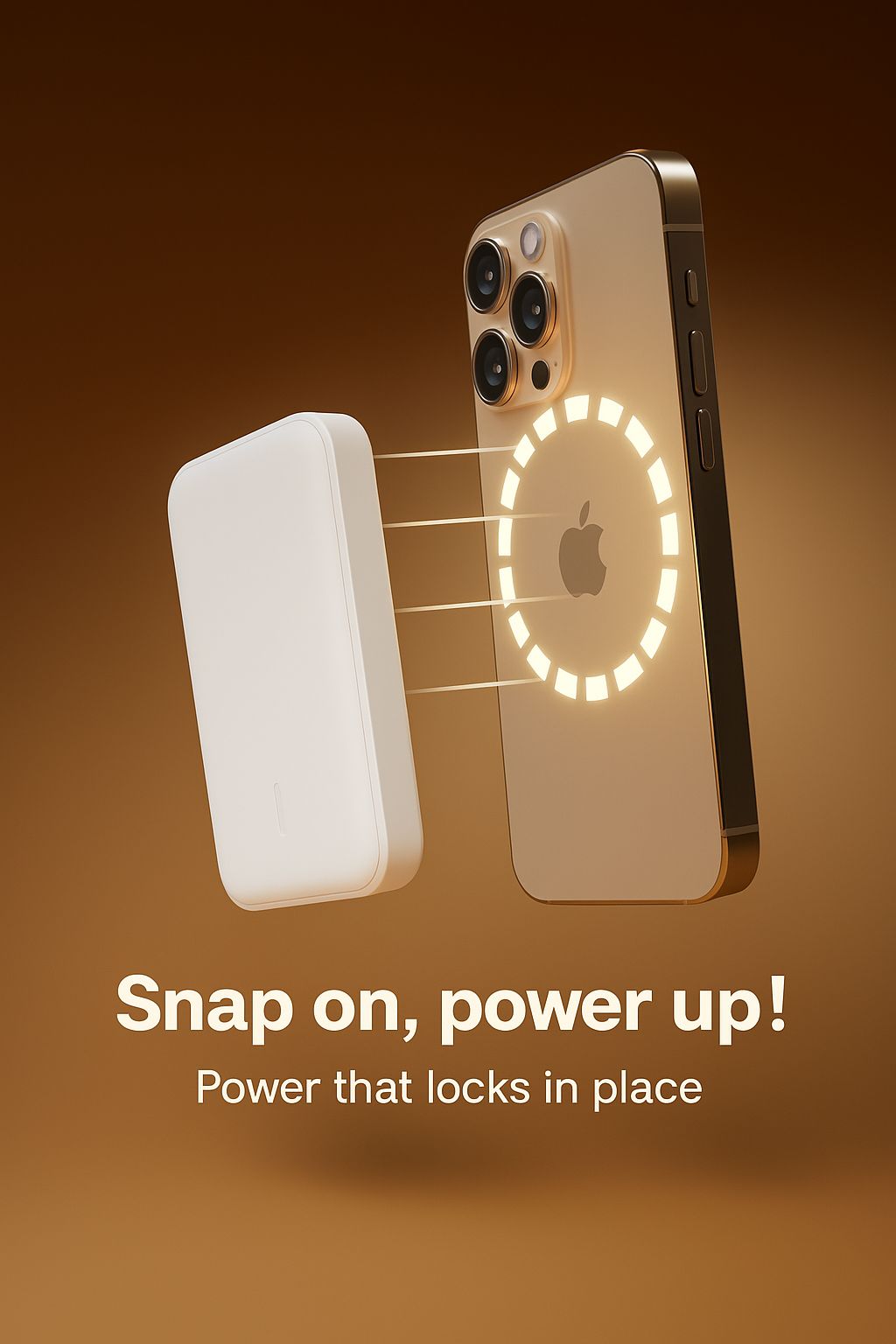 Magnetic PowerBank – Snap & Charge Instantly