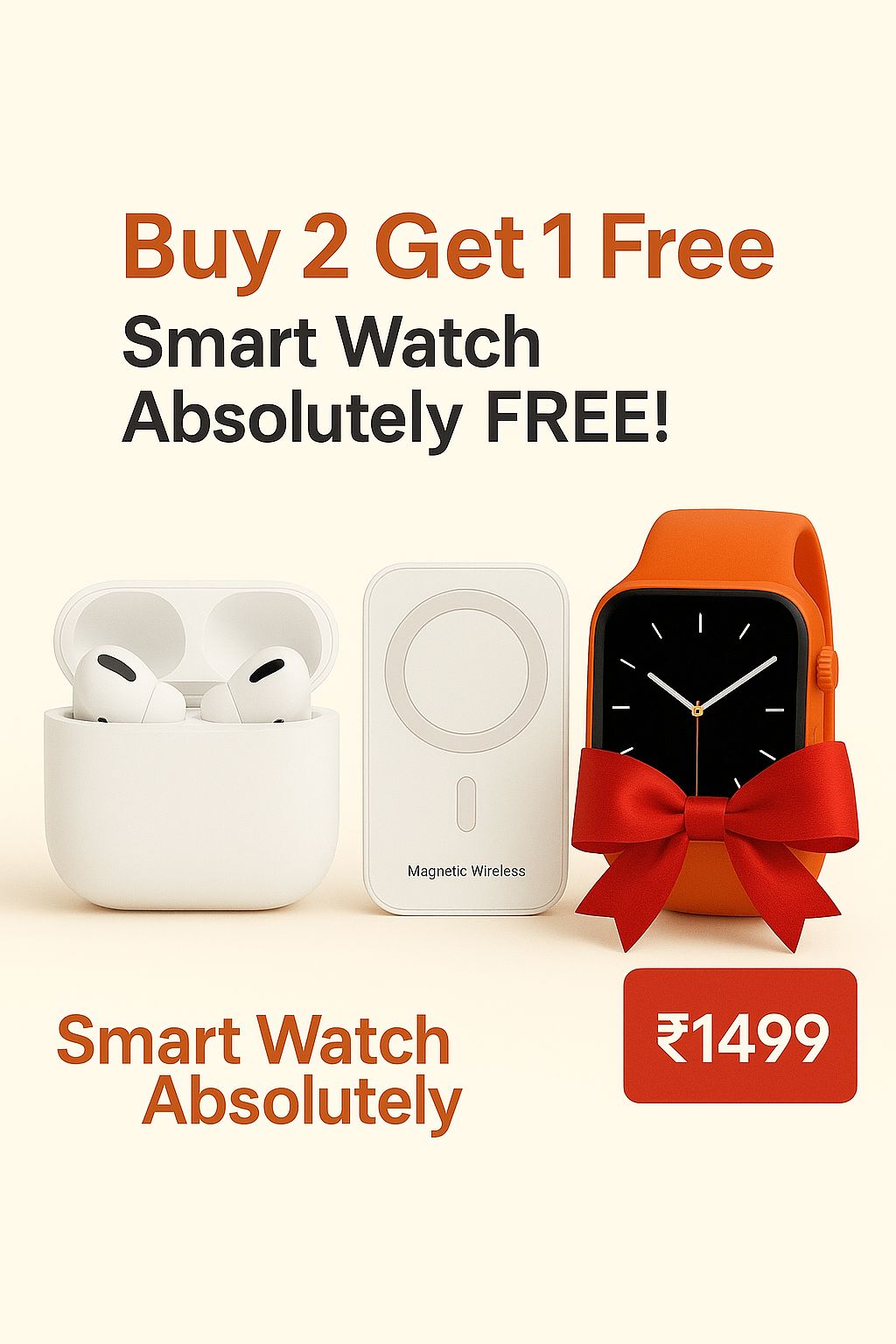 Buy 2 Get 1 FREE – Smartwatch Gift Offer 🎁🔥