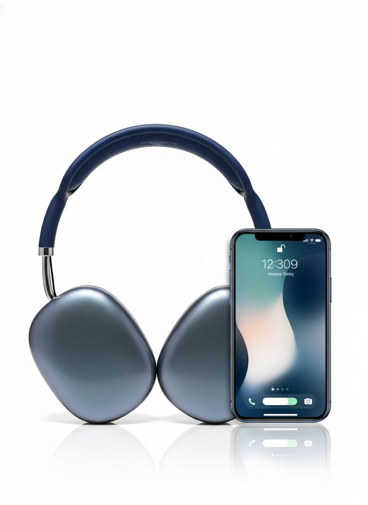 Premium Over-Ear Wireless Headphones with Soft Earcup Cushions
